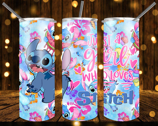 Just A Girl Who Loves ... 20 oz Tumbler