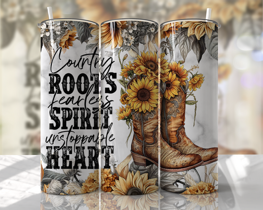 Country Boots 20 oz Tumbler
