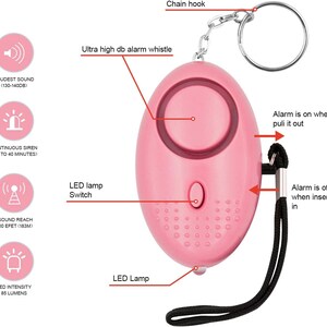 Safety Personal Keychain Alarm